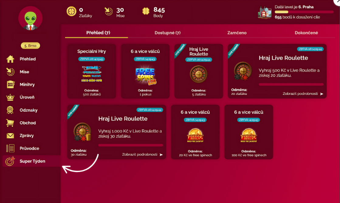Super týden na Luckybet.cz