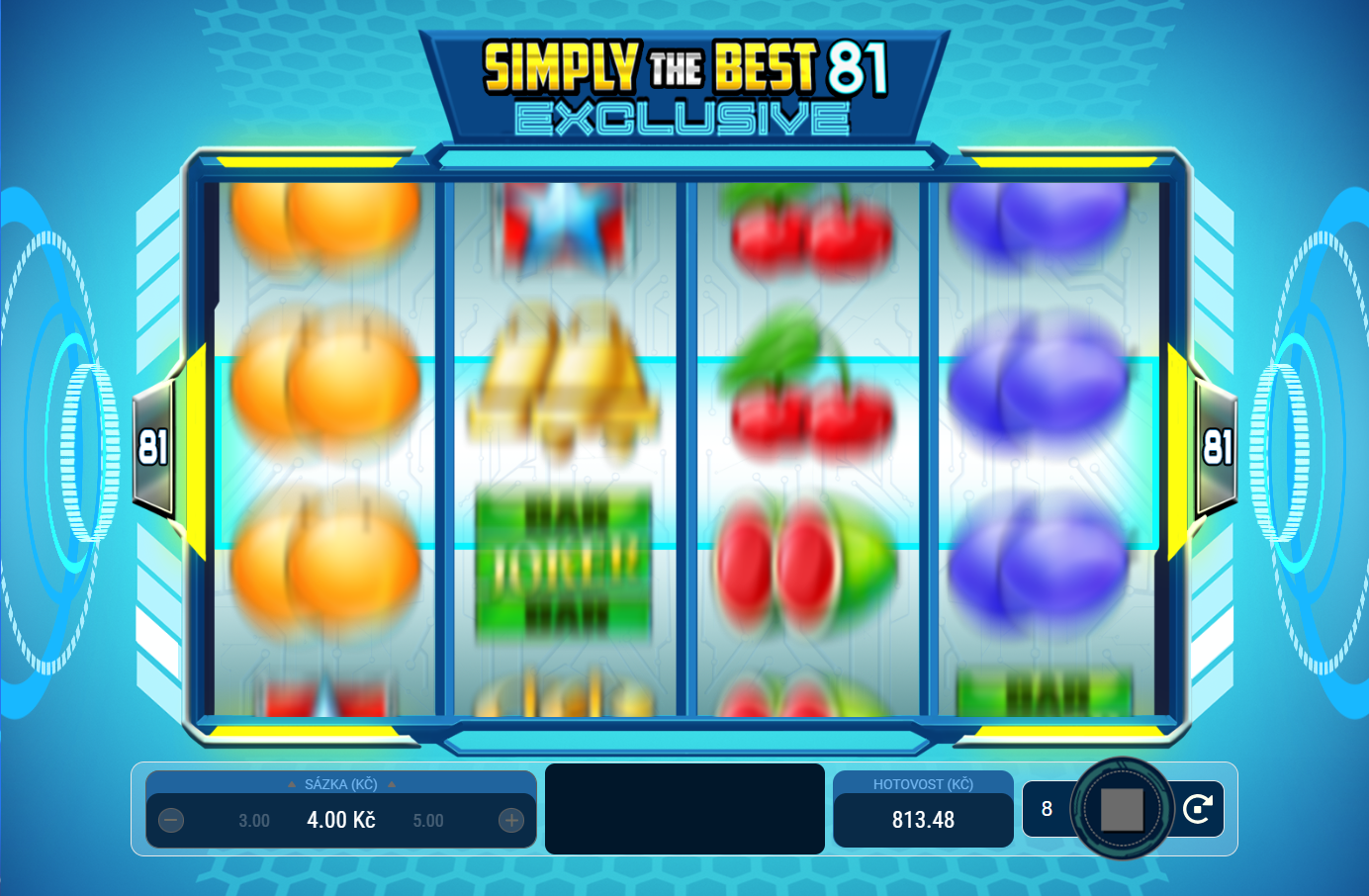 Simply The Best 81 Exklusive od Bellot v online kasinu LuckyBet.cz 