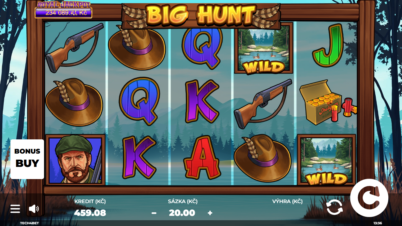 Big Hunt od Tech4betu v online kasinu LuckyBet.cz